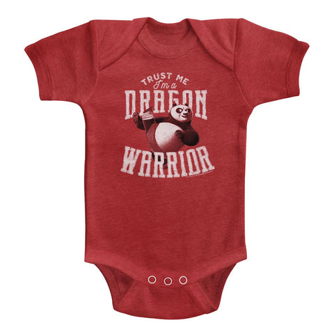 Kung Fu Panda Trust Me Baby Heather Bodysuit