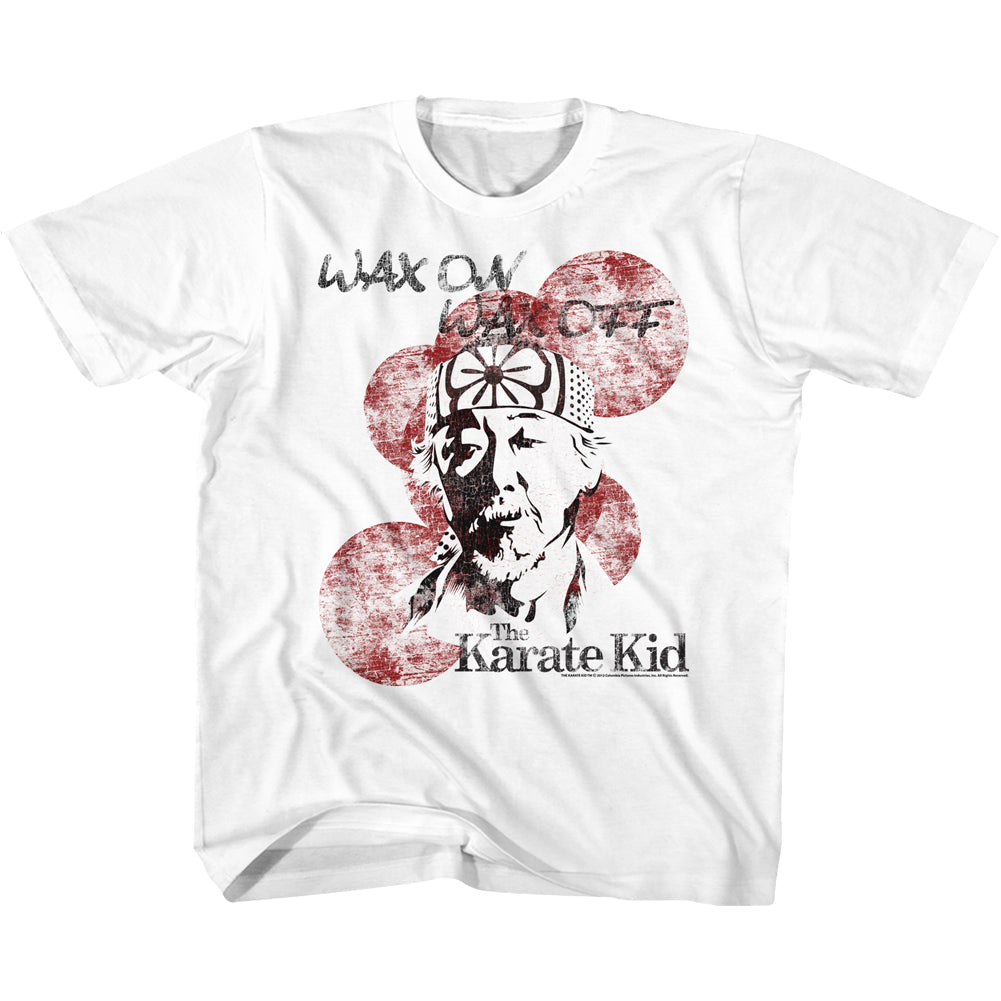 Karate Kid Wax On Miyagi Youth T-Shirt