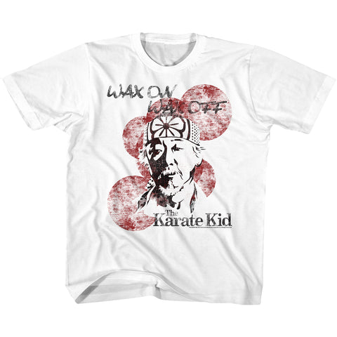 Karate Kid Wax On Miyagi Toddler T-Shirt
