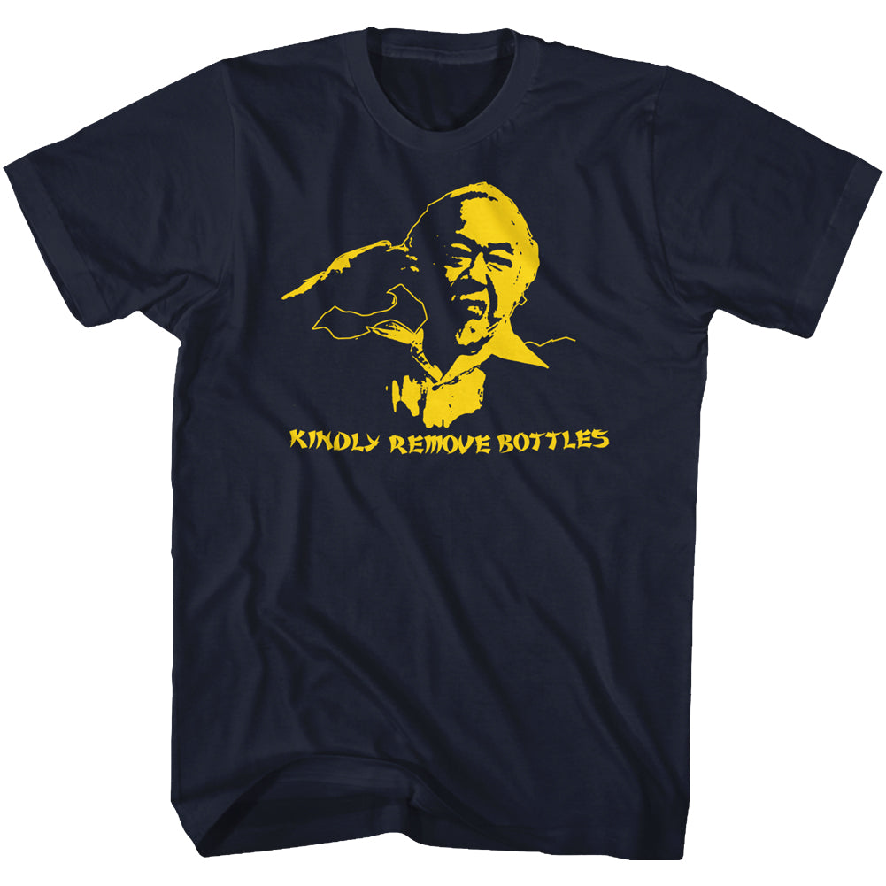 Karate Kid Kindly Remove Bottles Men's T-Shirt