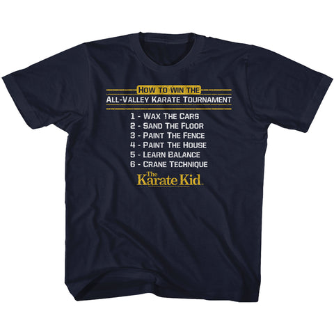 Karate Kid How To  Youth T-Shirt
