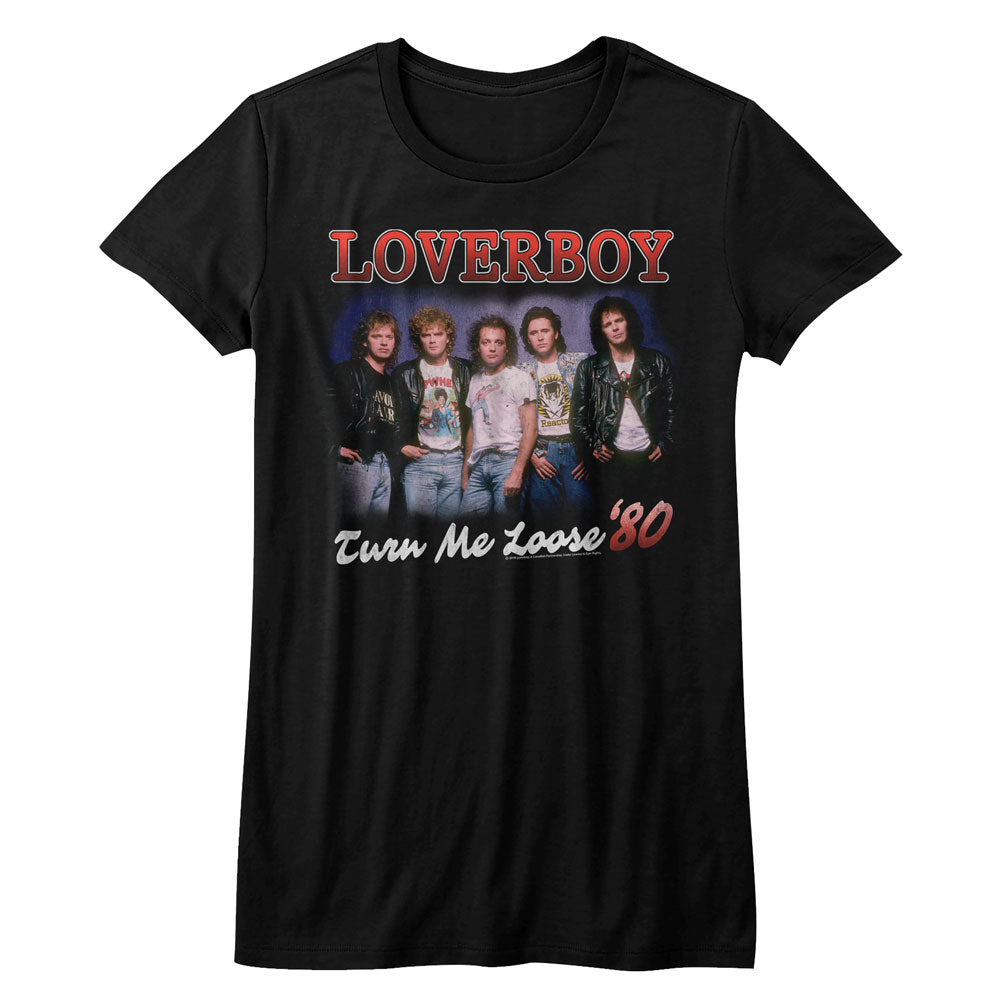 Loverboy Turn Me Loose Ladies T-Shirt