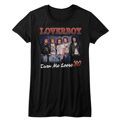 Loverboy Turn Me Loose Ladies T-Shirt
