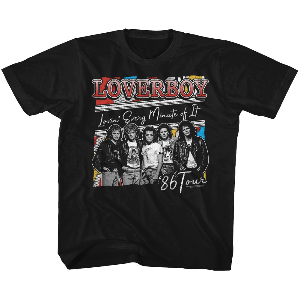 Loverboy Lovin Every Min Tour Toddler T-Shirt