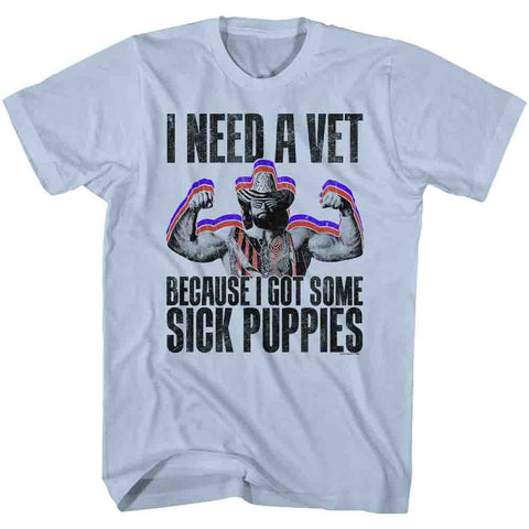 Macho Man Sick Puppies Men'S T-Shirt