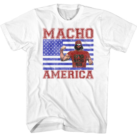 Macho Man Macho America Men'S T-Shirt