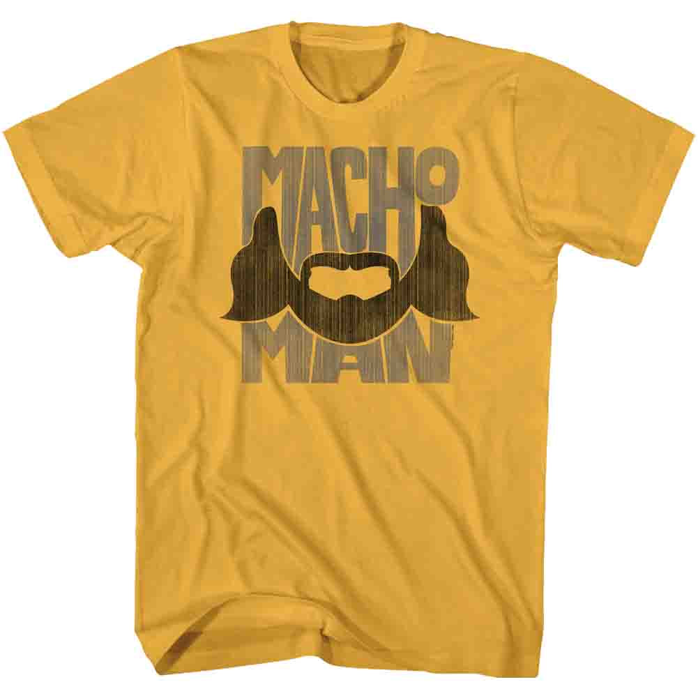 Macho Man Beard Words Men'S T-Shirt