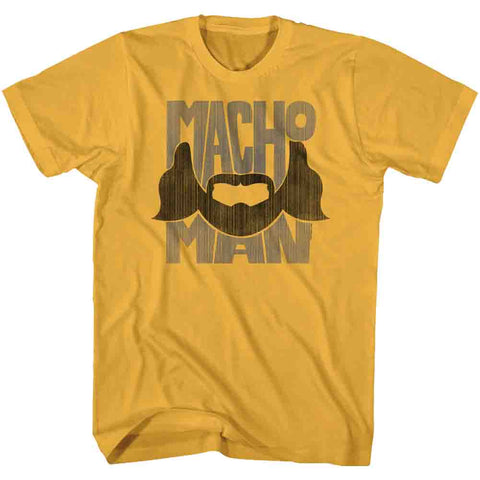 Macho Man Beard Words Men'S T-Shirt