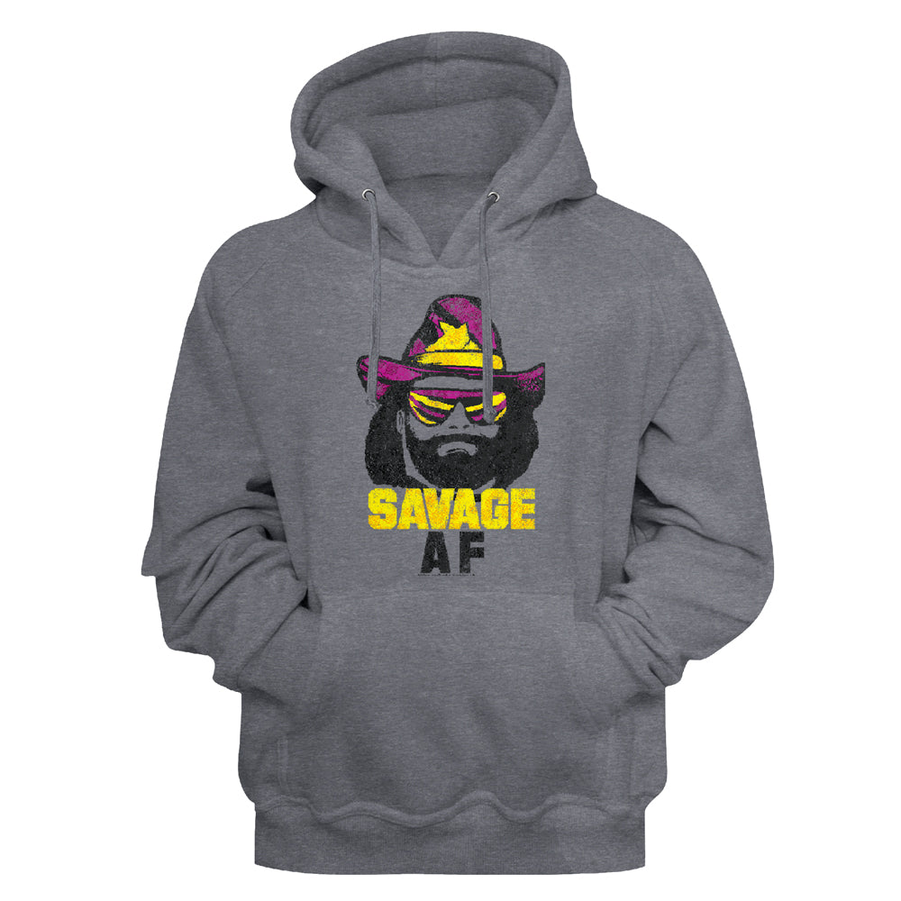 Macho Man Savage Af Men'S Sweat-Shirt W/Hood