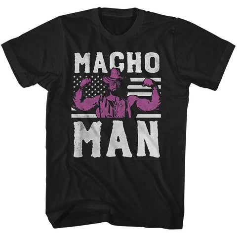 Macho Man American Hero Men'S T-Shirt