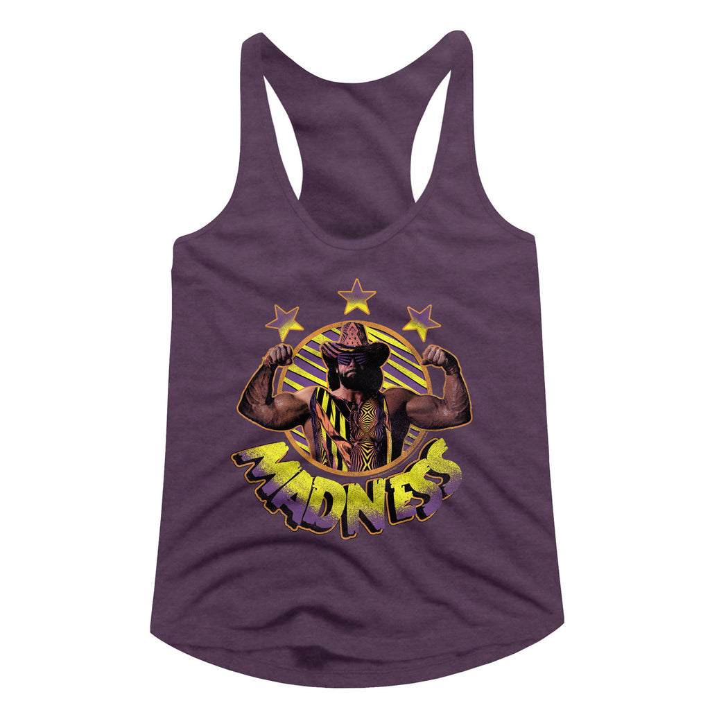 Macho Man Macho Madness Ladies Racerback