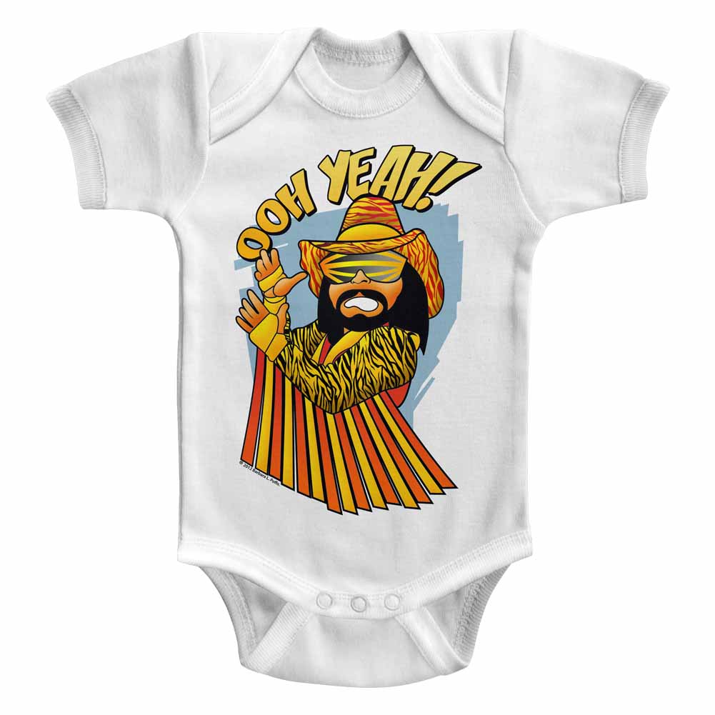 Macho Man Baby Oh Infant Bodysuit