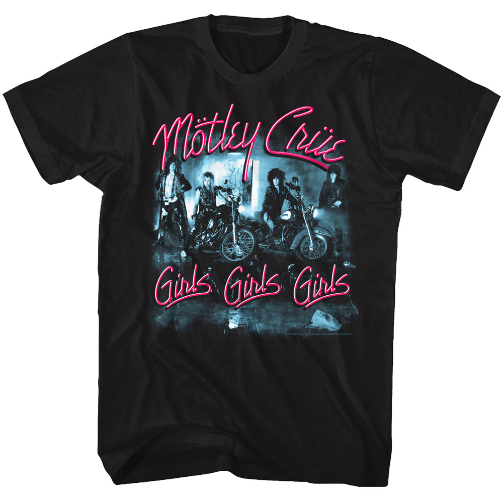 Motley Crue Girls Girls Girls Adult T-Shirt
