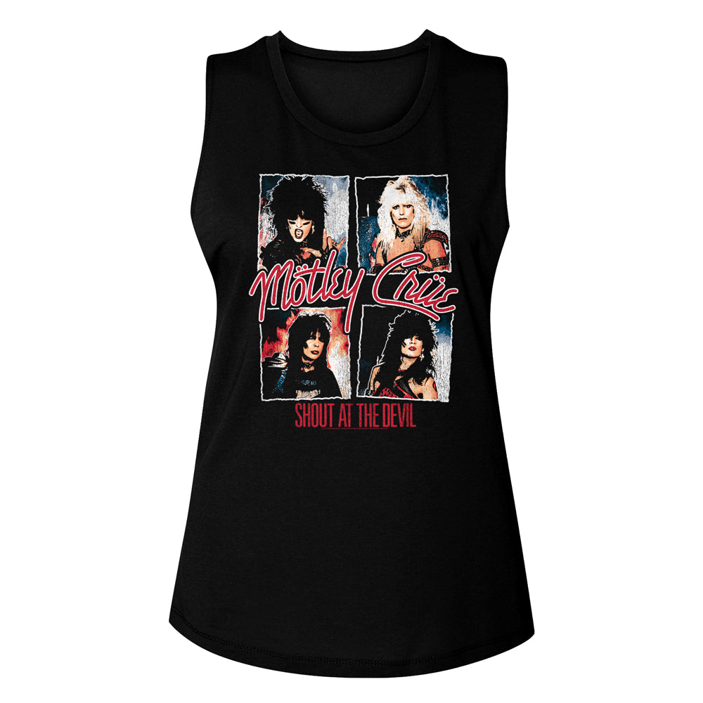 Motley Crue Shout At The Devil Ladies Tank