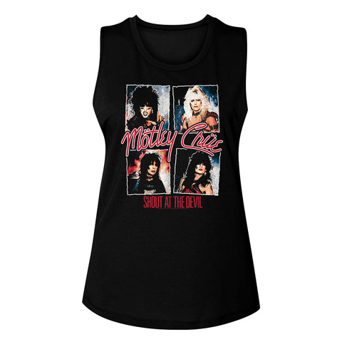 Motley Crue Shout At The Devil Ladies Tank