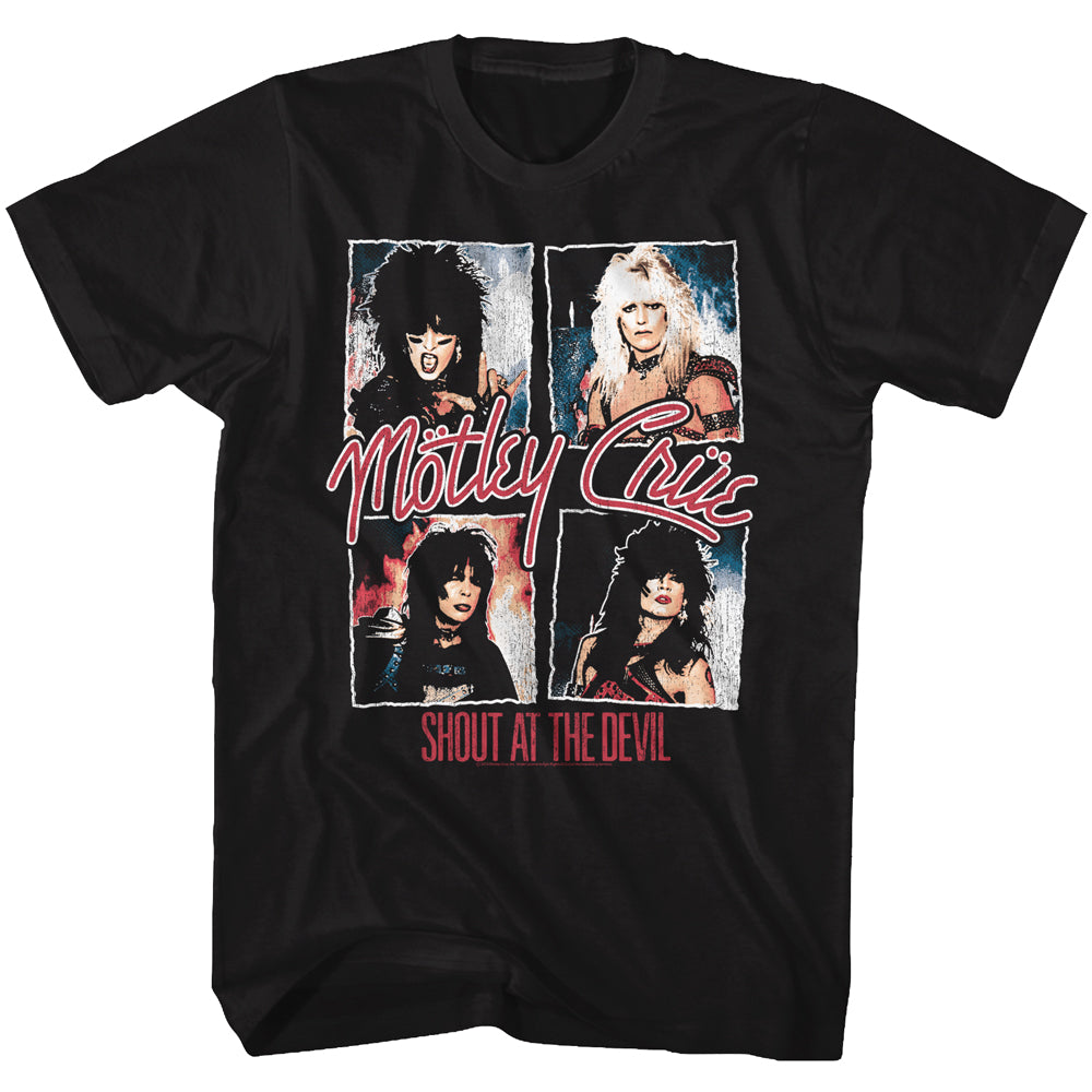 Motley Crue Shout At The Devil Adult T-Shirt