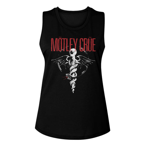 Motley Crue Dr Feel Good Ladies Tank
