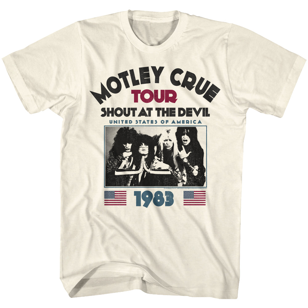 Motley Crue Satd83 Adult T-Shirt
