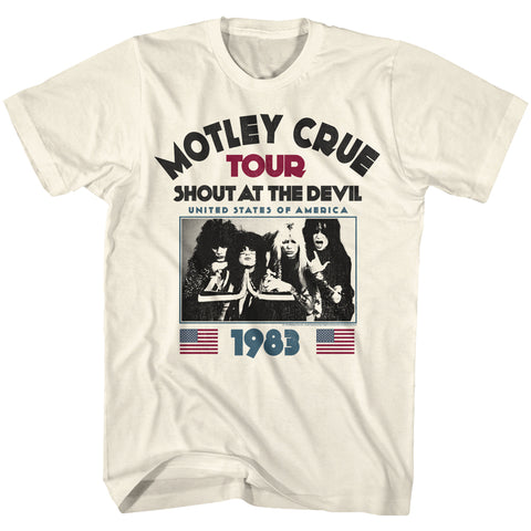 Motley Crue Satd83 Adult T-Shirt