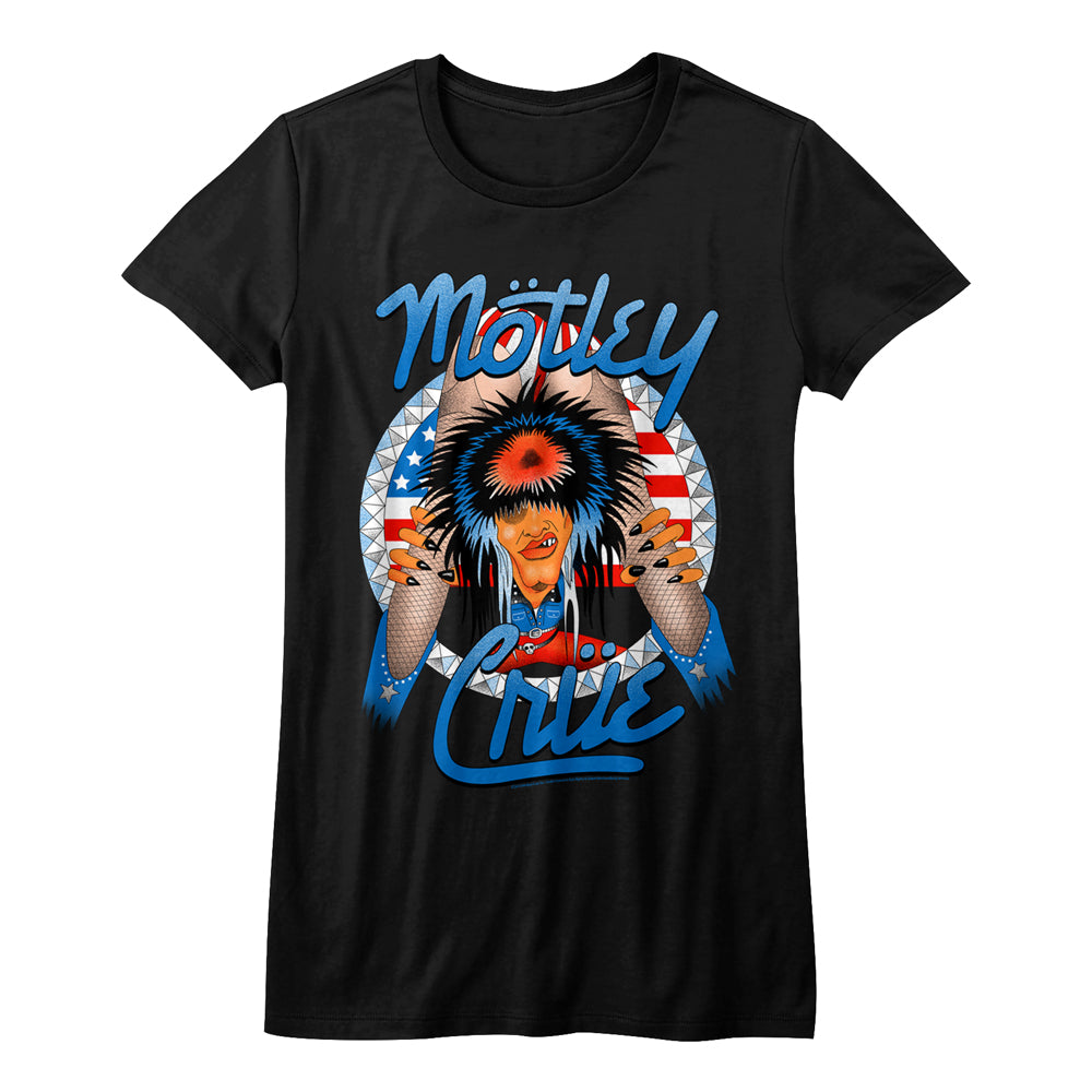Motley Crue Legs Ladies T-Shirt