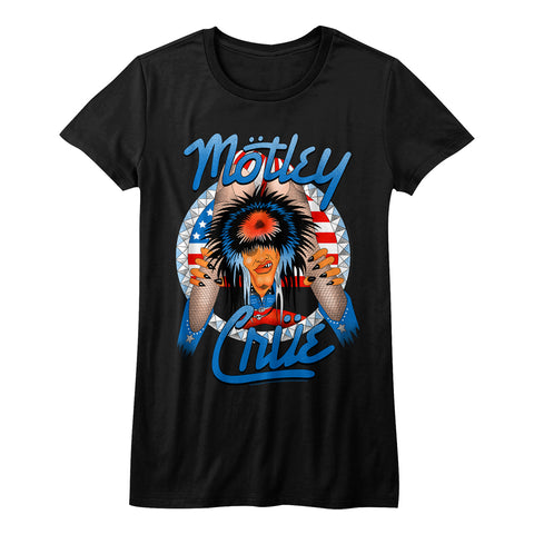 Motley Crue Legs Ladies T-Shirt