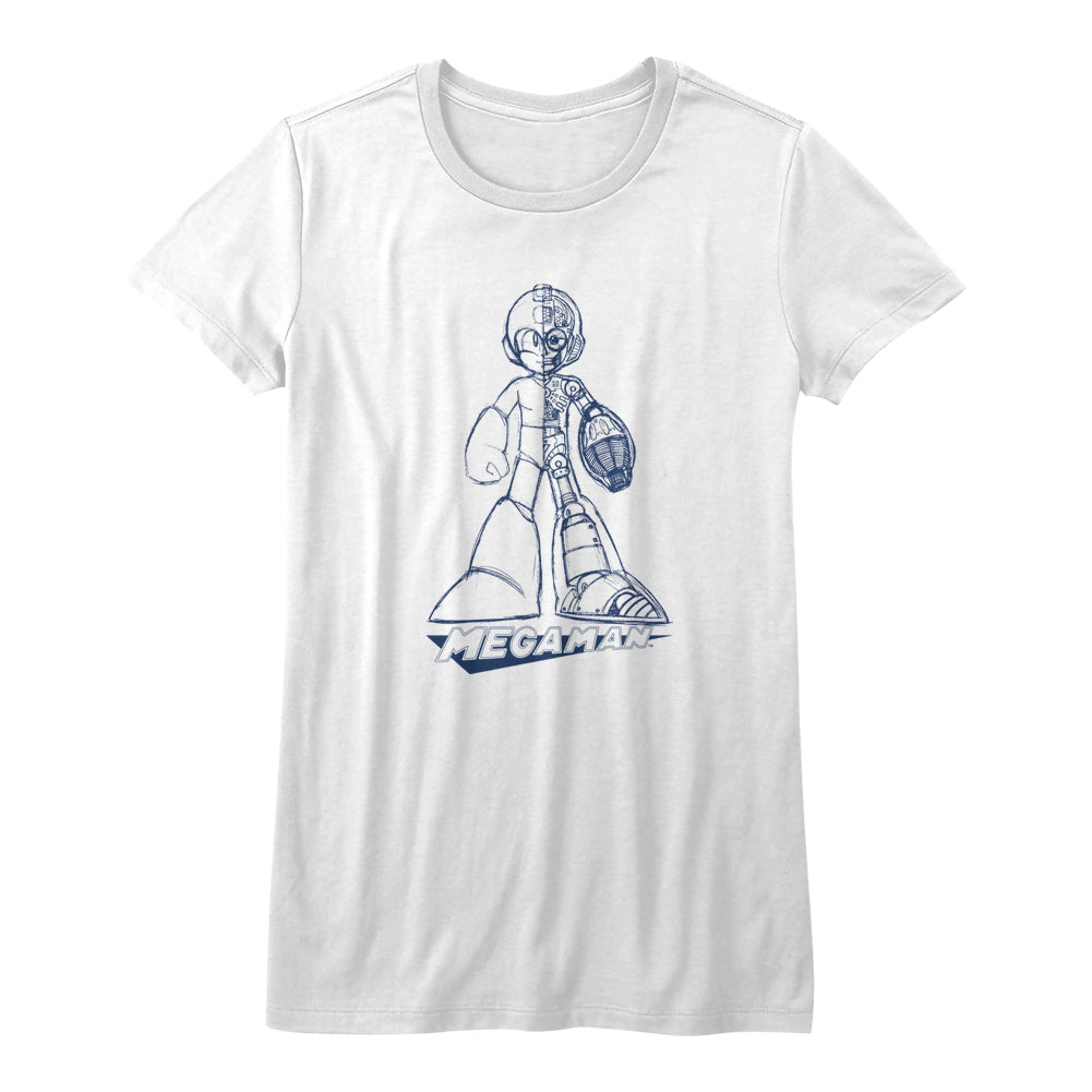 Mega Man Blueprint Women's T-Shirt