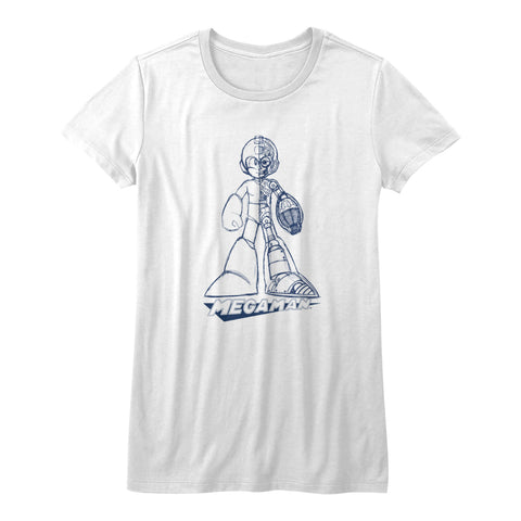 Mega Man Blueprint Women's T-Shirt
