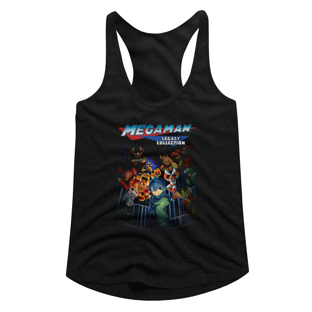 Mega Man Legacy Collection Women's Racerback