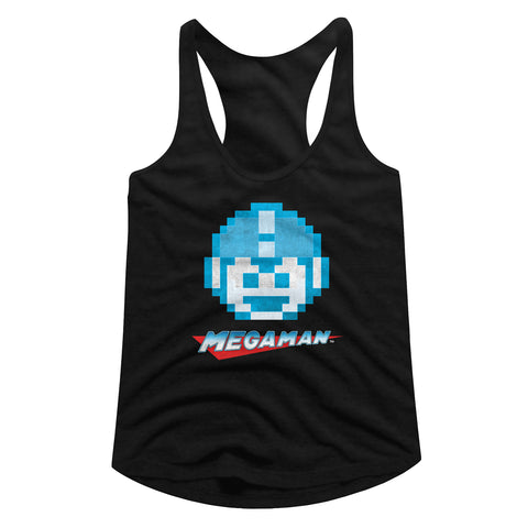 Mega Man Megaface Women's Racerback