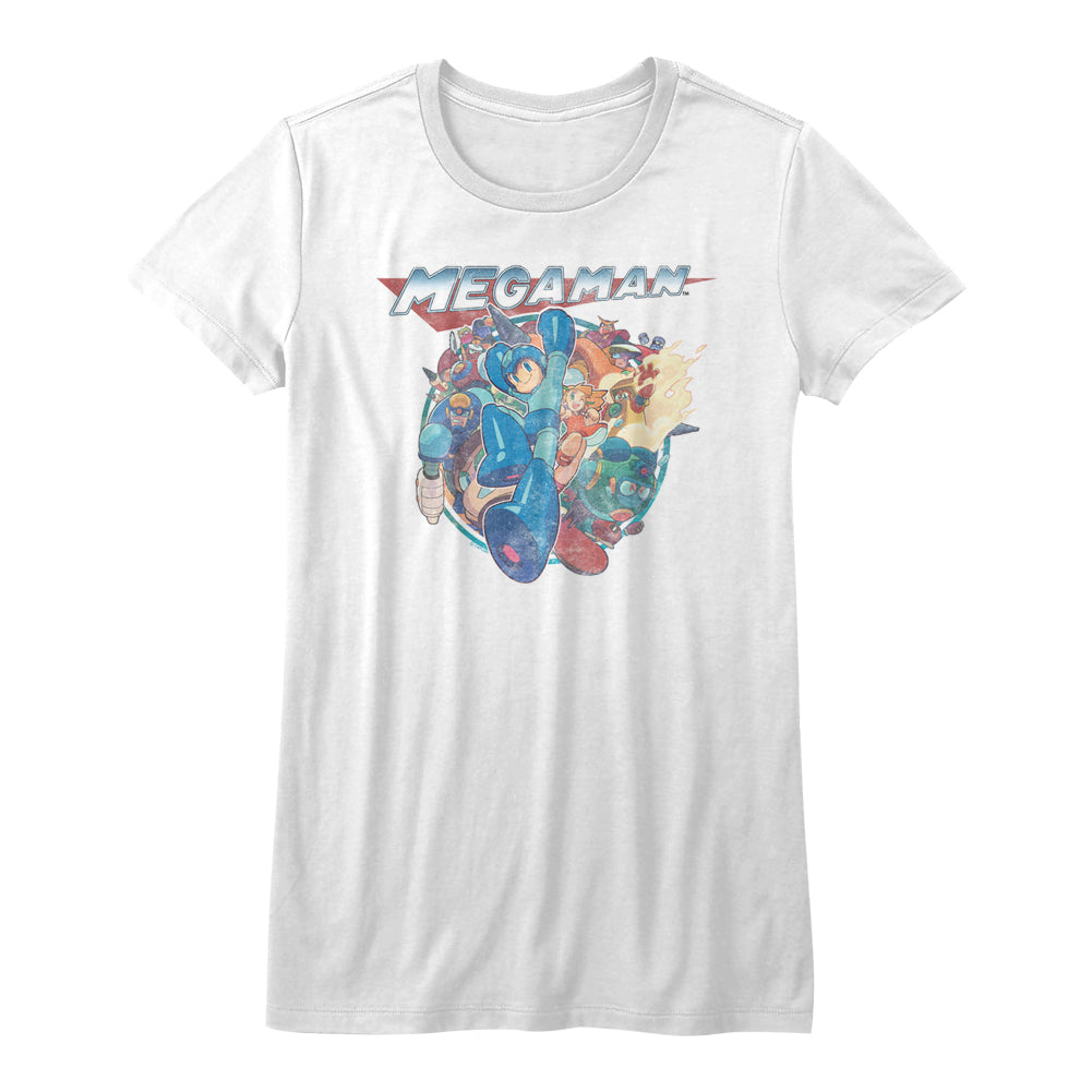 Mega Man Megafriends Women's T-Shirt