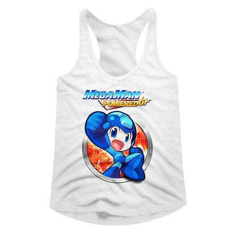 Mega Man Powered Up Women's Racerback