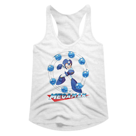 Mega Man Water Shield Women's Racerback