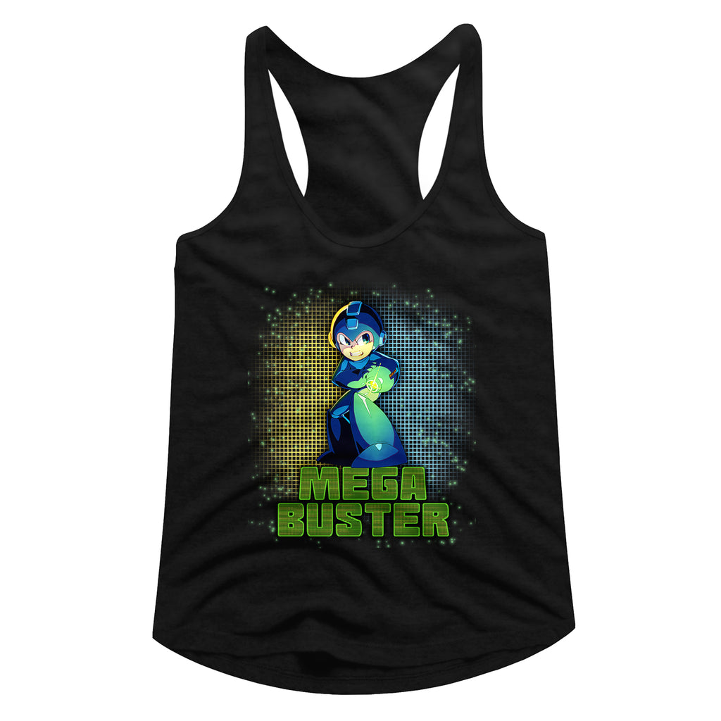 Mega Man Mega Buster Women's Racerback