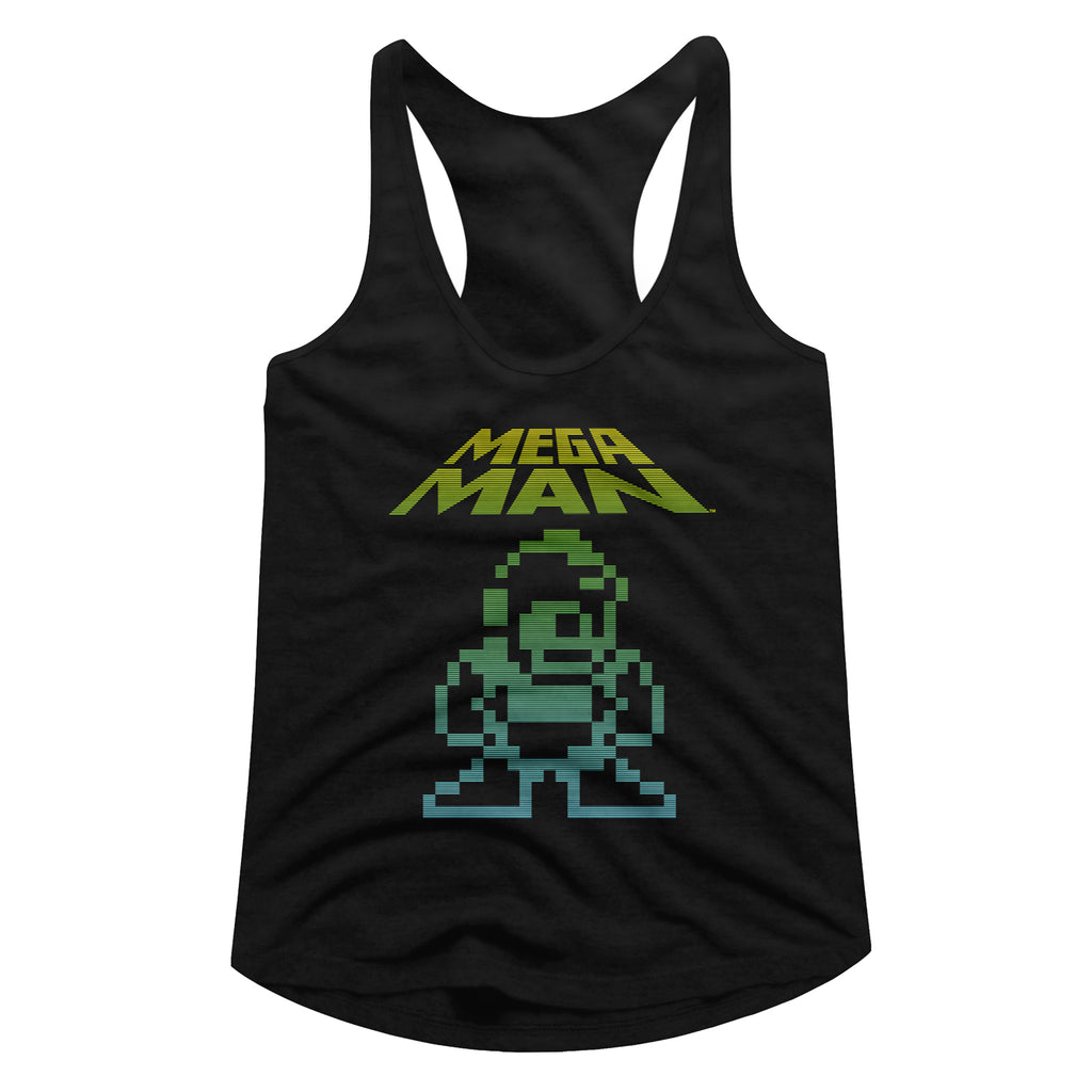 Mega Man Mega Pixel Women's Racerback