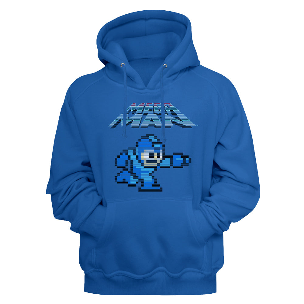 Mega Man Mega Gunner Men's Sweatshirt With Hood