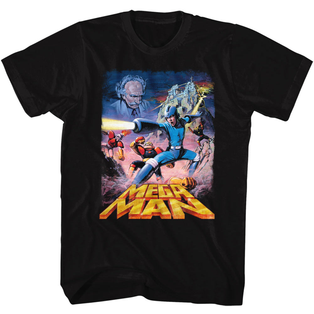 Mega Man Postery Megaman Men's T-Shirt