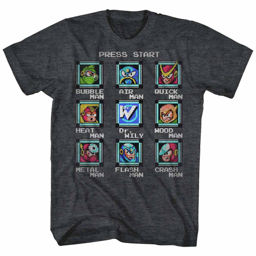 Mega Man Stage Select Men's T-Shirt