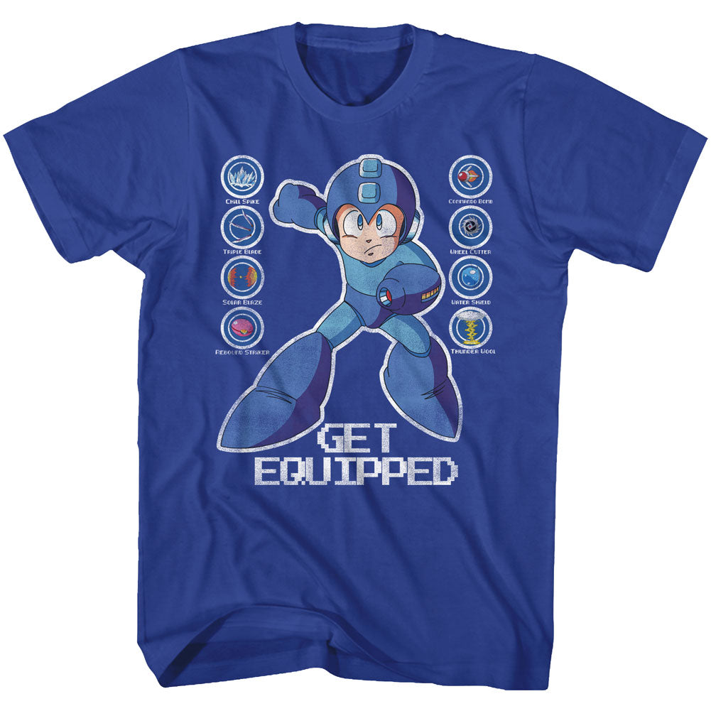 Mega Man Get Equipped Men's T-Shirt