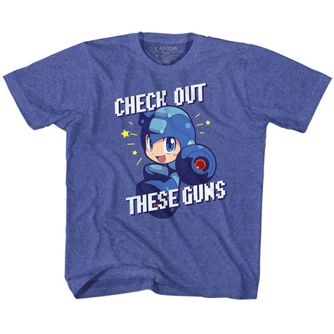 Mega Man Check It Out Youth T-Shirt