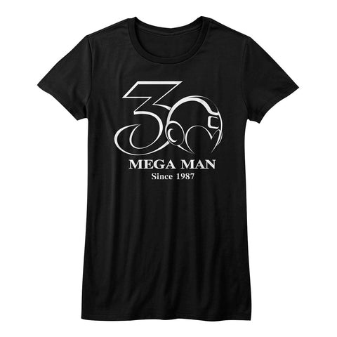 Mega Man 30th Bw Women's T-Shirt
