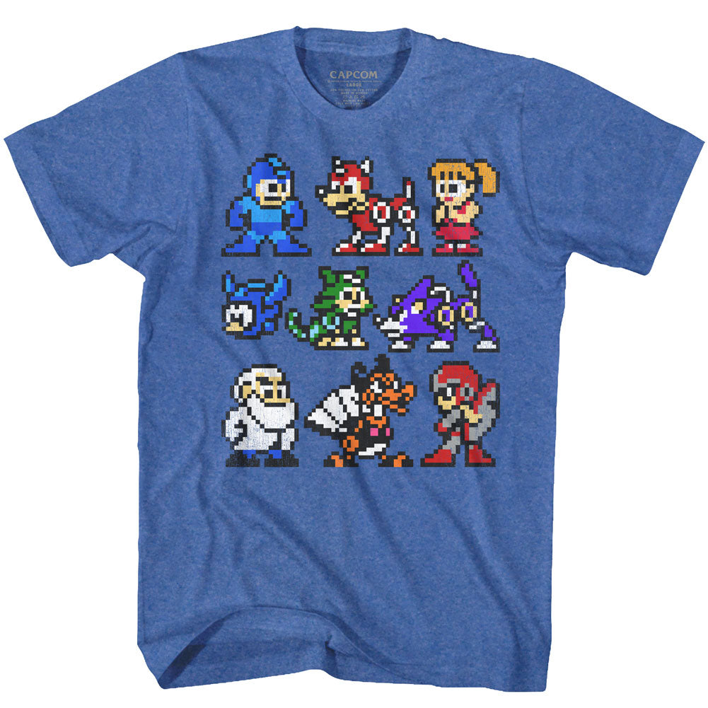 Mega Man The Cast Men's T-Shirt