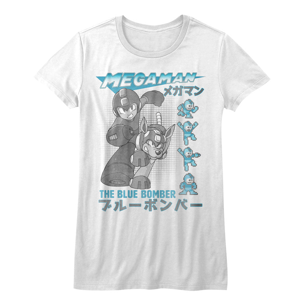 Mega Man Blue Bomber Women's T-Shirt