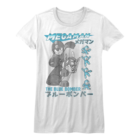 Mega Man Blue Bomber Women's T-Shirt
