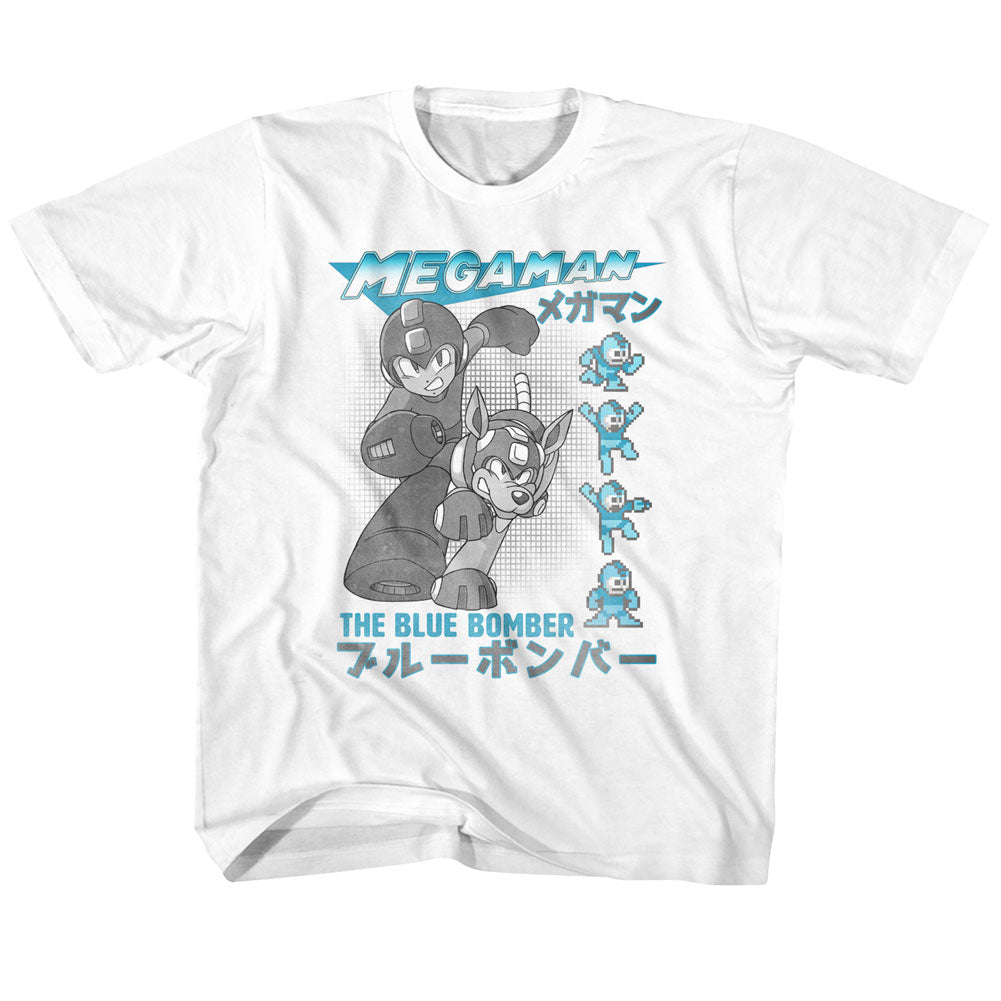 Mega Man Blue Bomber Youth T-Shirt