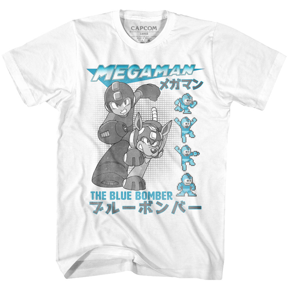 Mega Man Blue Bomber Men's T-Shirt