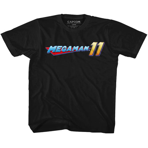 Mega Man Mega Logo Youth T-Shirt