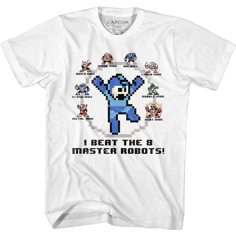 Mega Man 8 Master Robots Men's T-Shirt