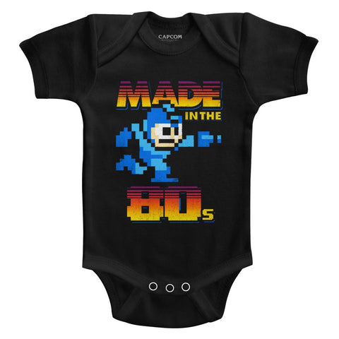 Mega Man Madeinthe80S Baby Bodysuit