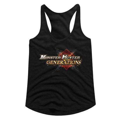 Monster Hunter Mhg Logo Women's Racerback
