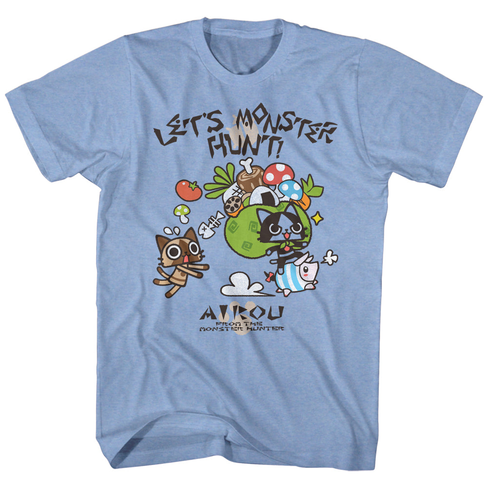 Monster Hunter Airou Hunter Men's T-Shirt